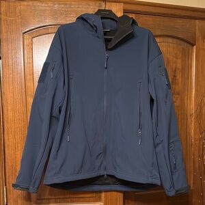Men's Navy Softshell Jacket